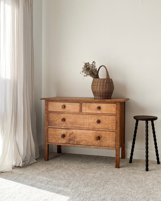 English Oak Chest of Drawers