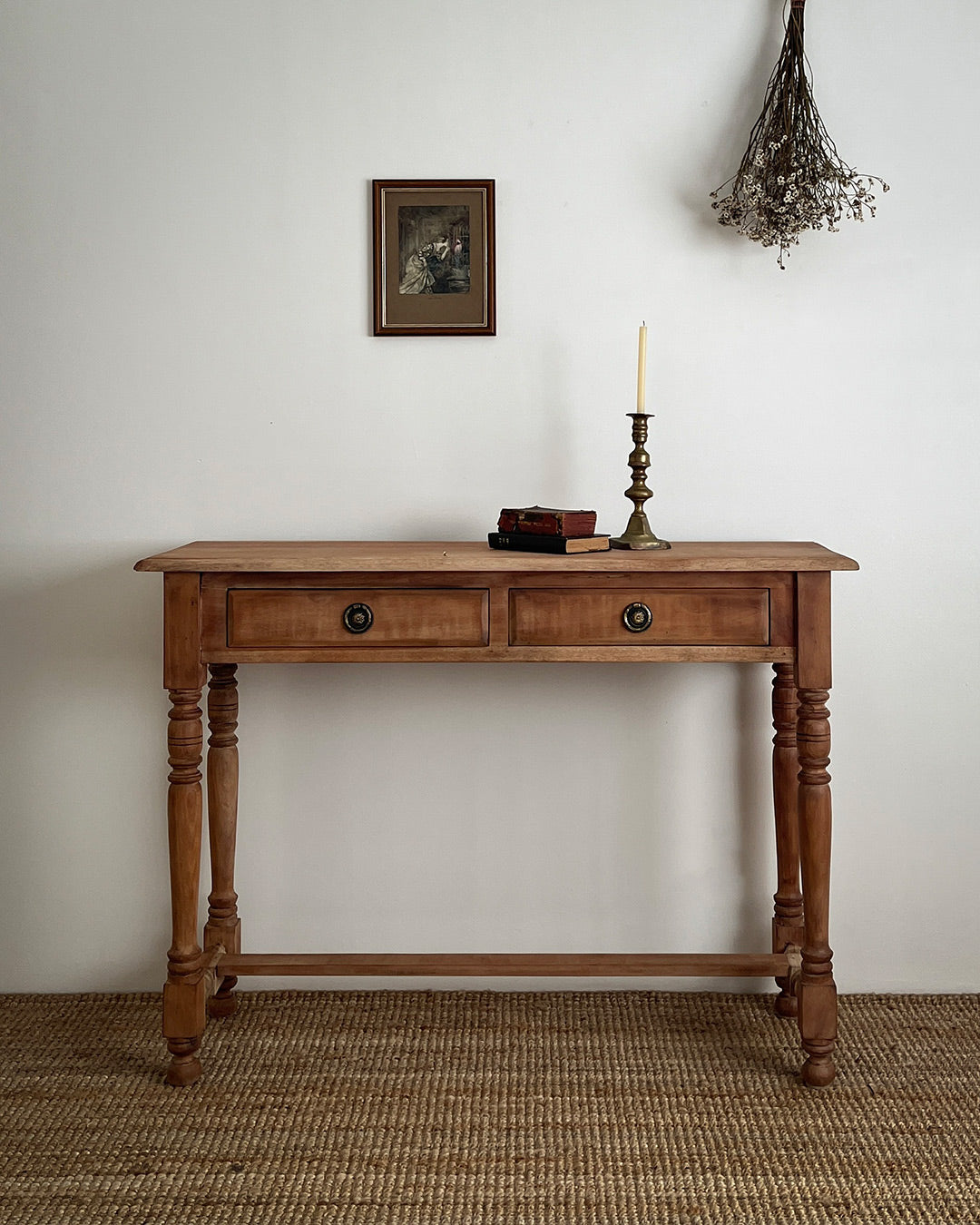 Vintage console table