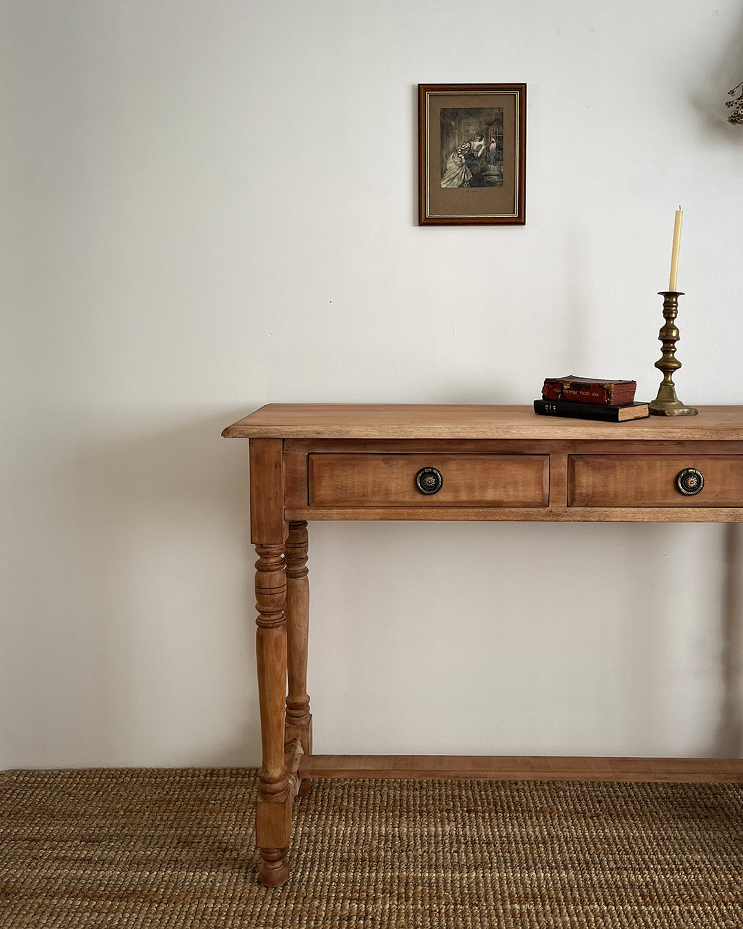 Vintage console table