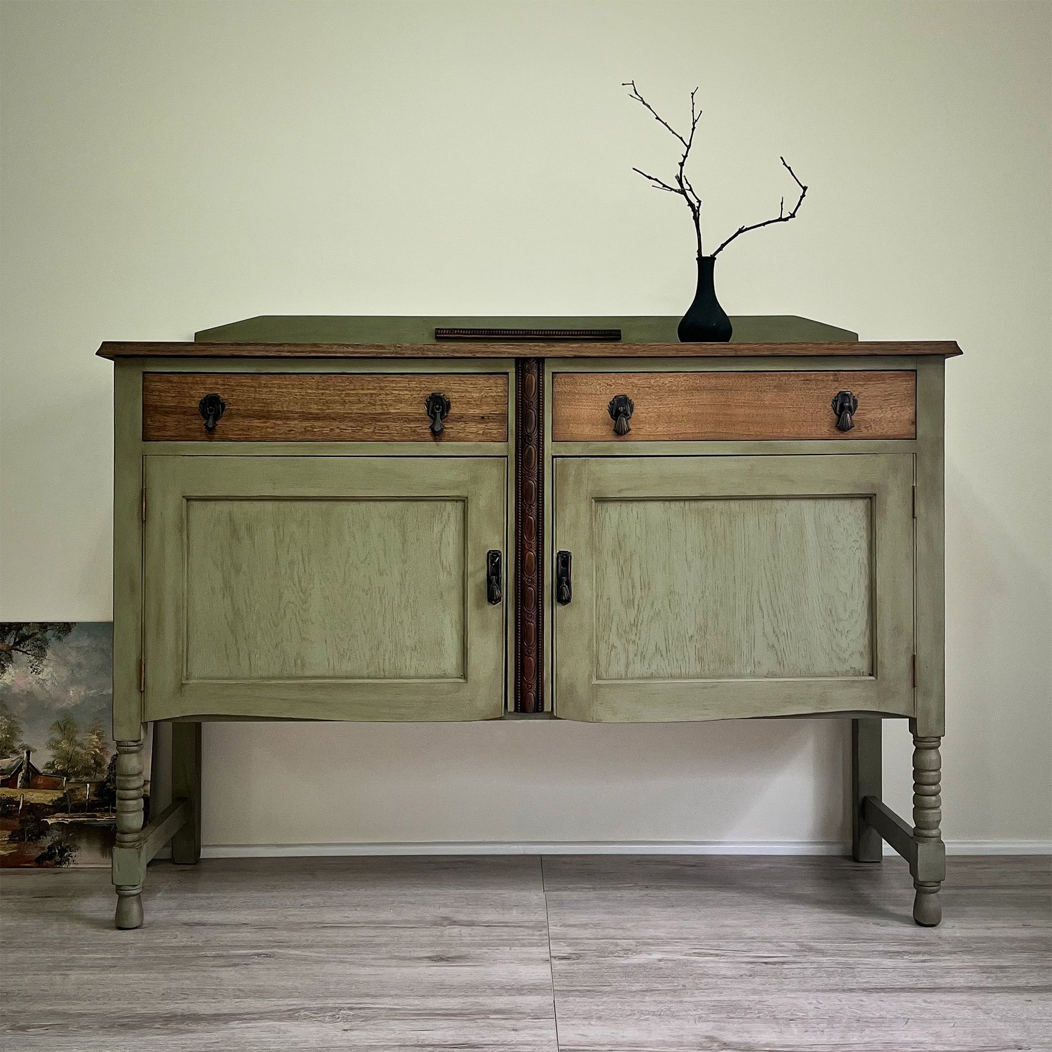 Antique sage buffet – J&Furniture