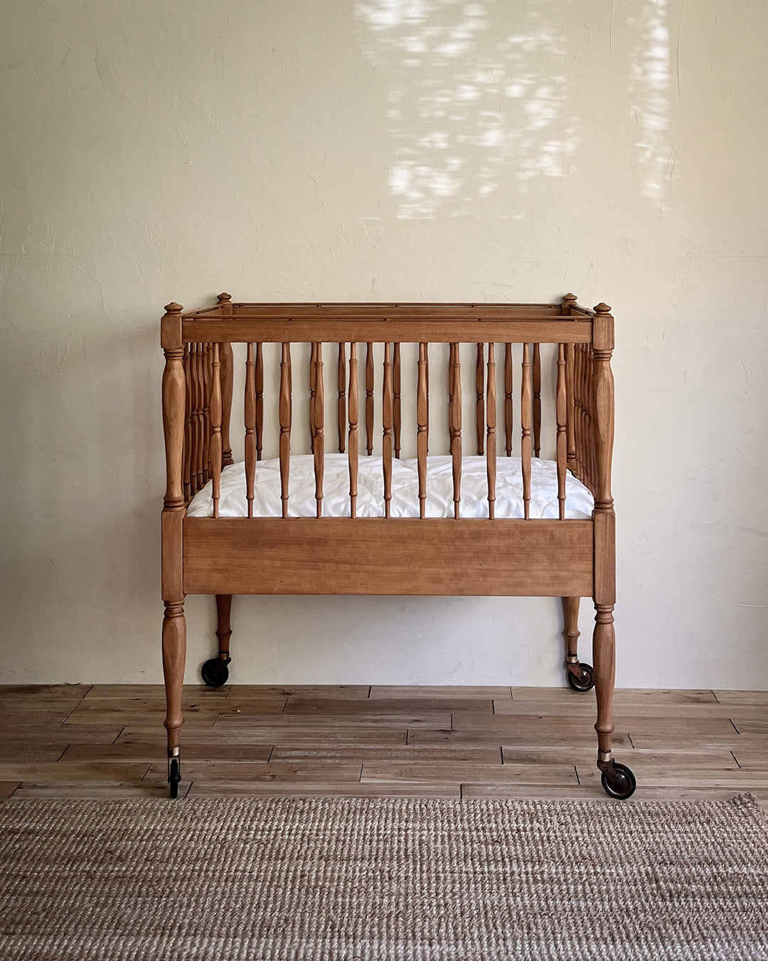 Vintage oak cot