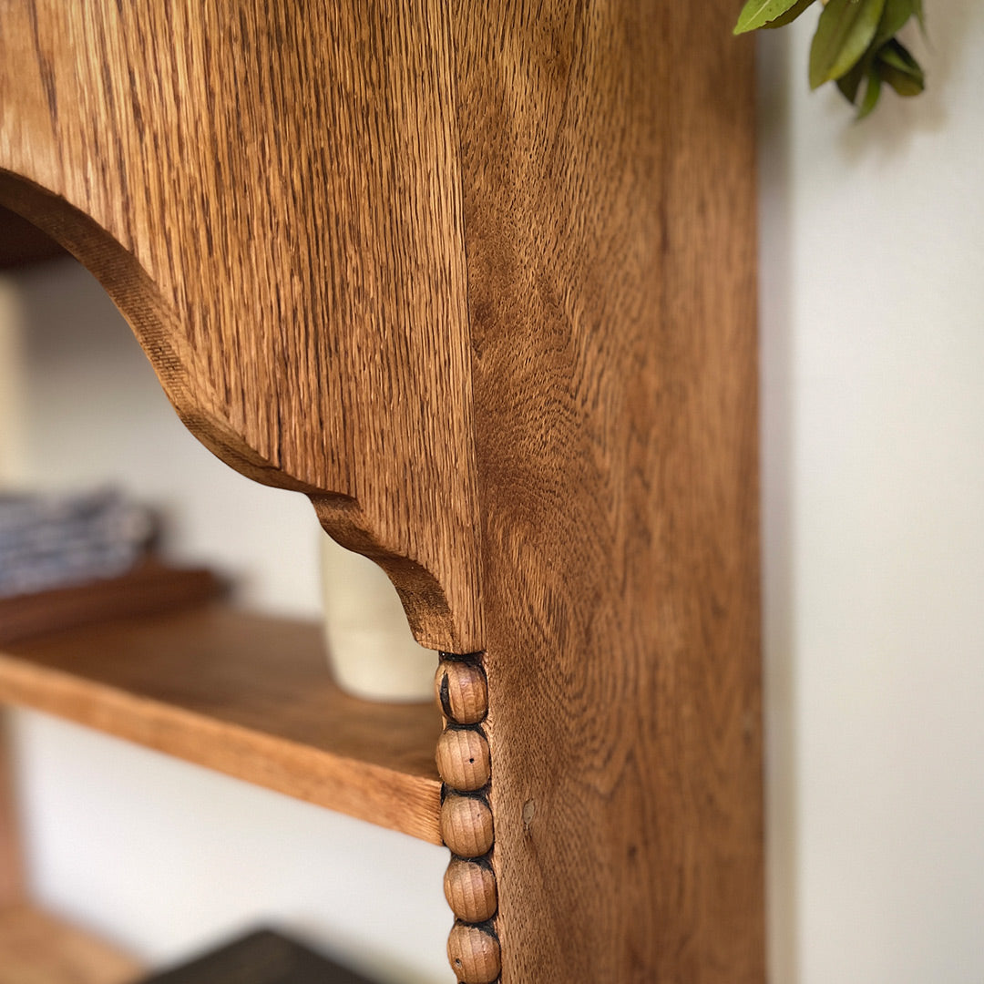 Oak writing desk